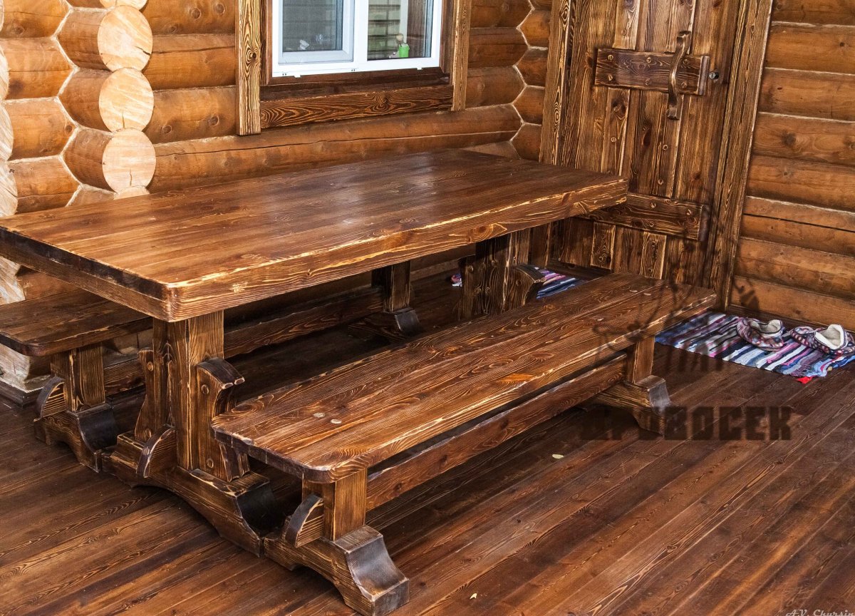 Мебель из дерева