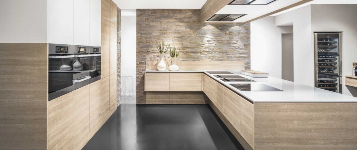 Кухни лофт фасад Cleaf