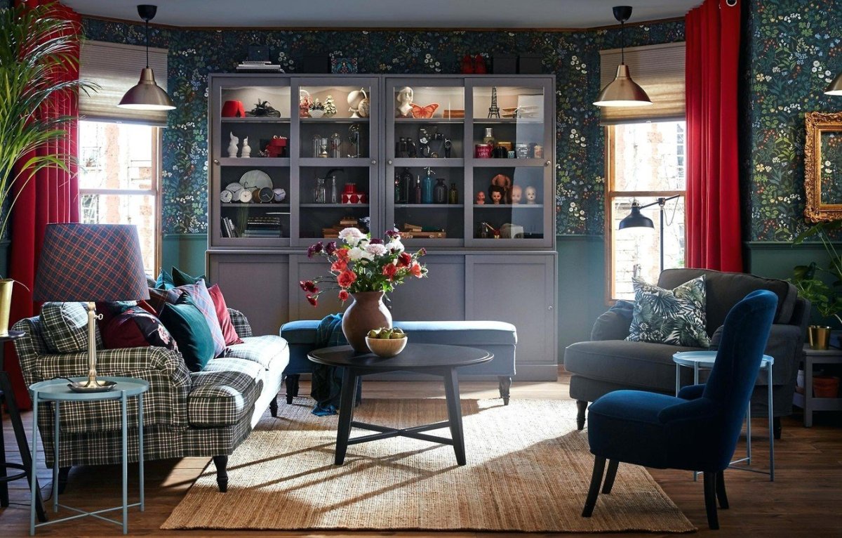 Шкаф хавста икеа в интерьере