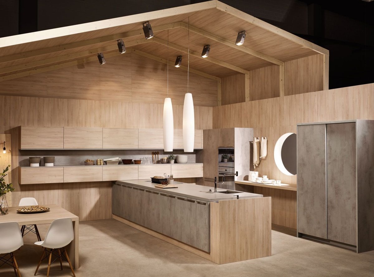 Кухни с Клиф панелями