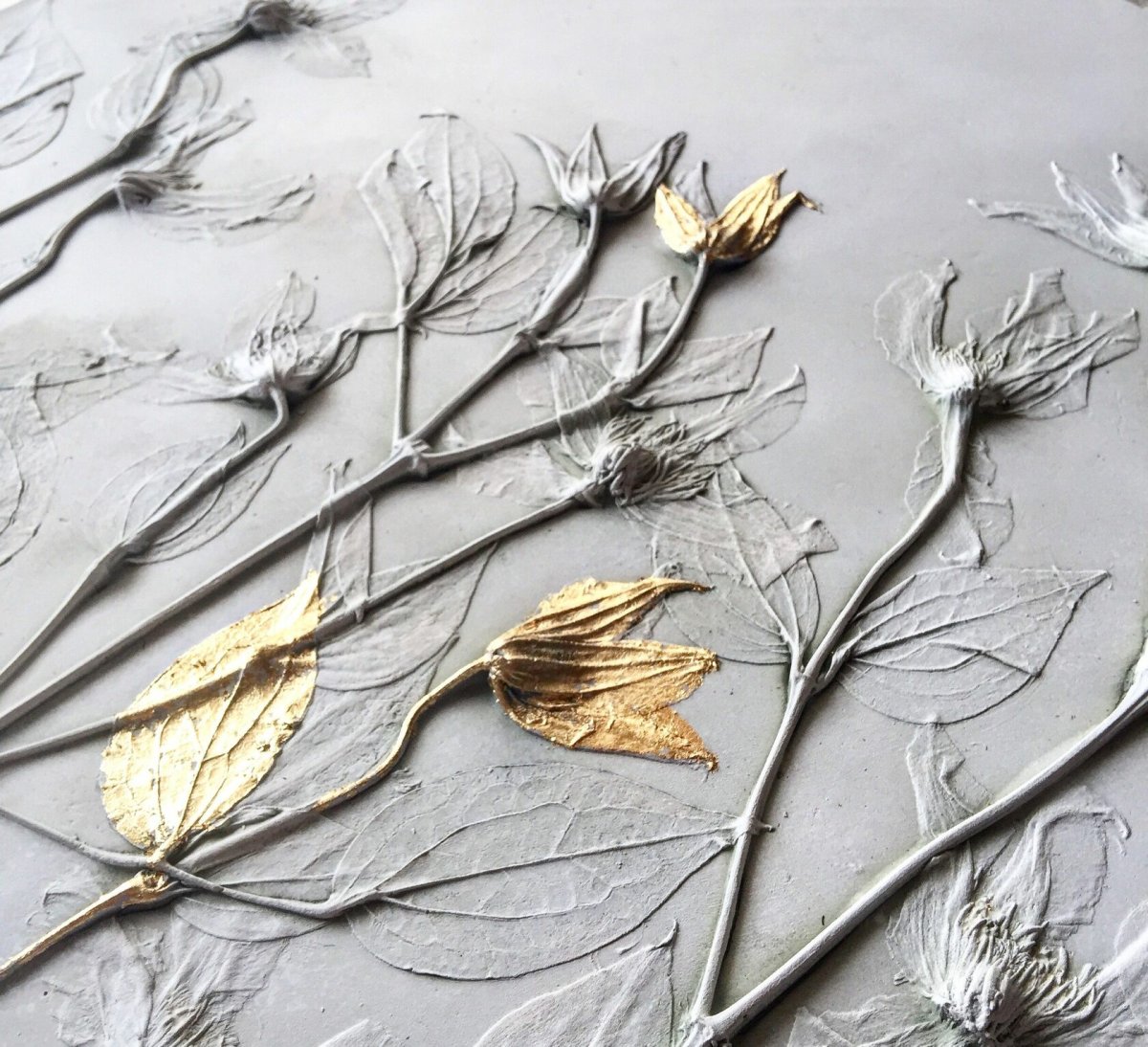 Ботанический барельеф