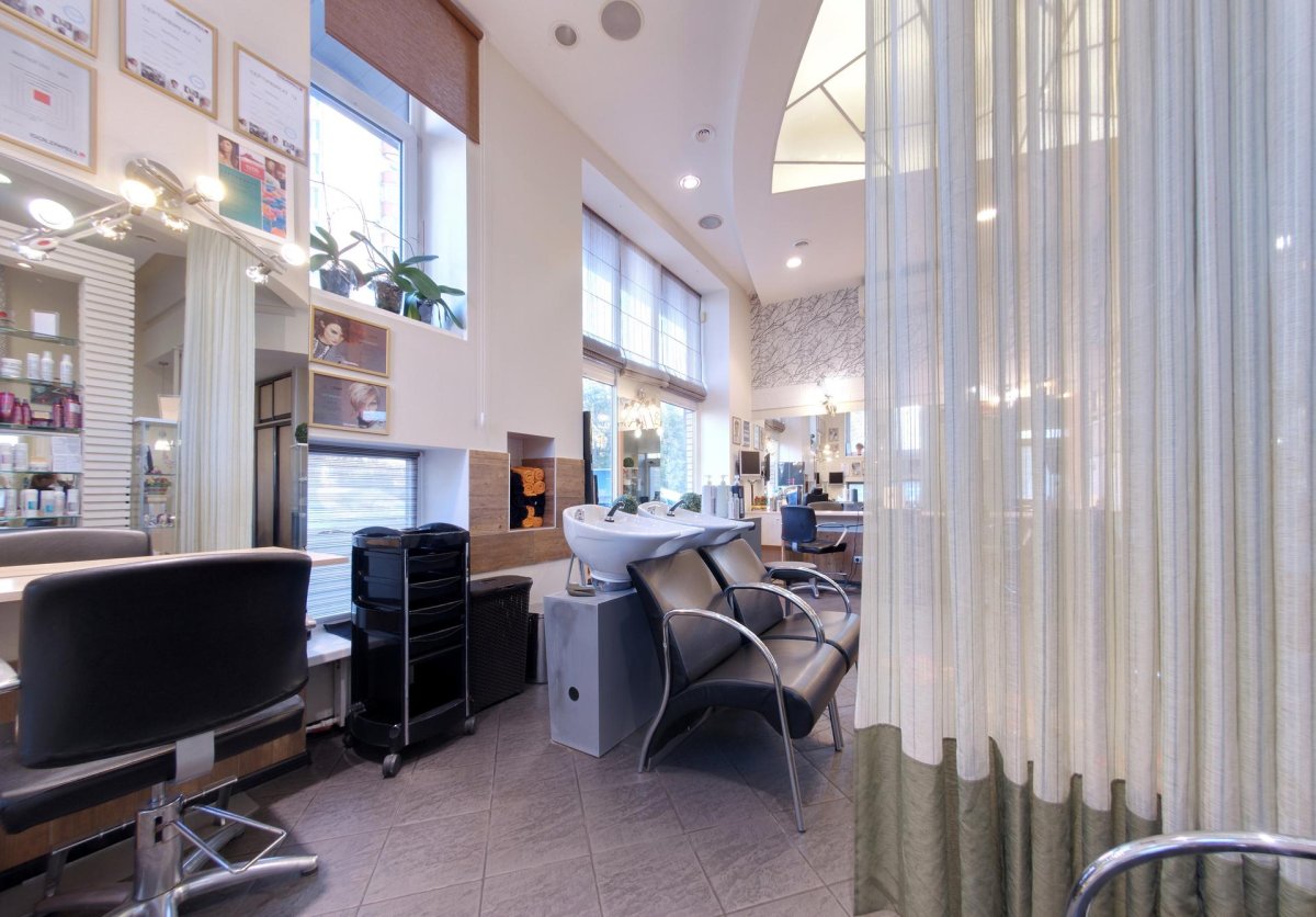 Интерьер салона красоты зонирование маникюра