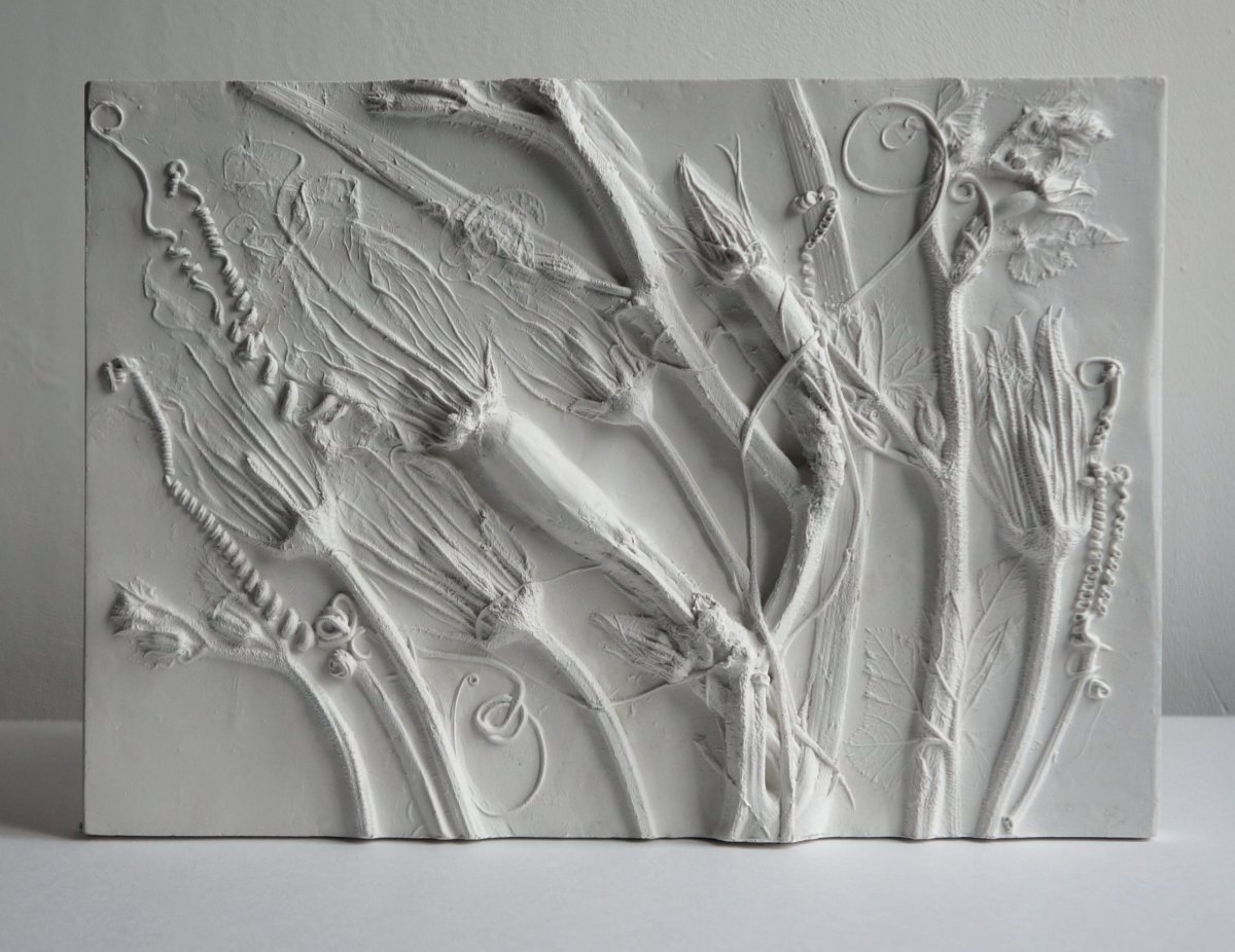 Конкистадор барельеф гипс