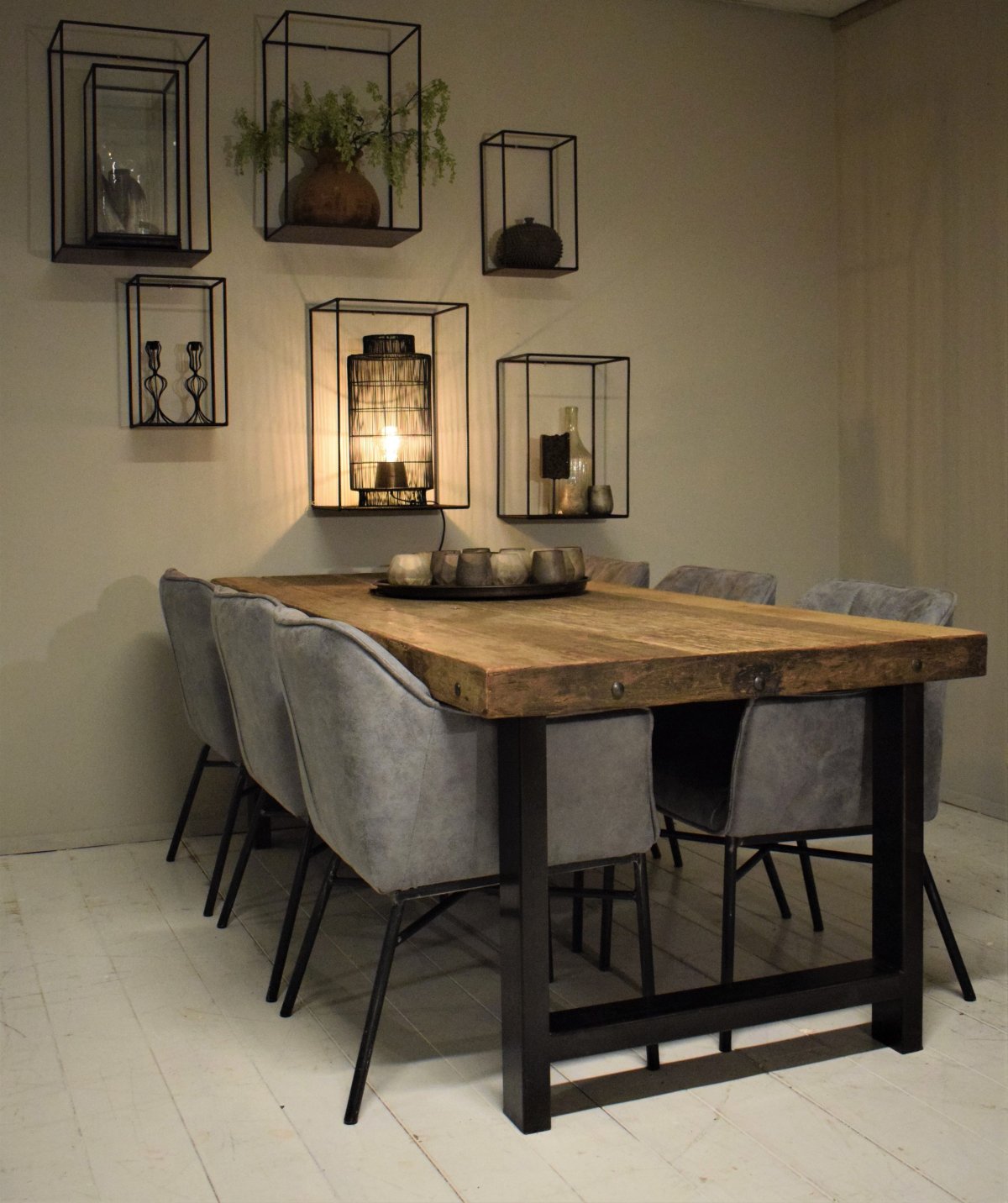 Кухонный стол Эймс-70 White