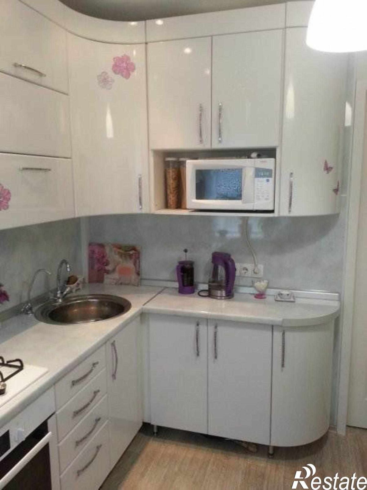 Маленькая кухня ikea угловая