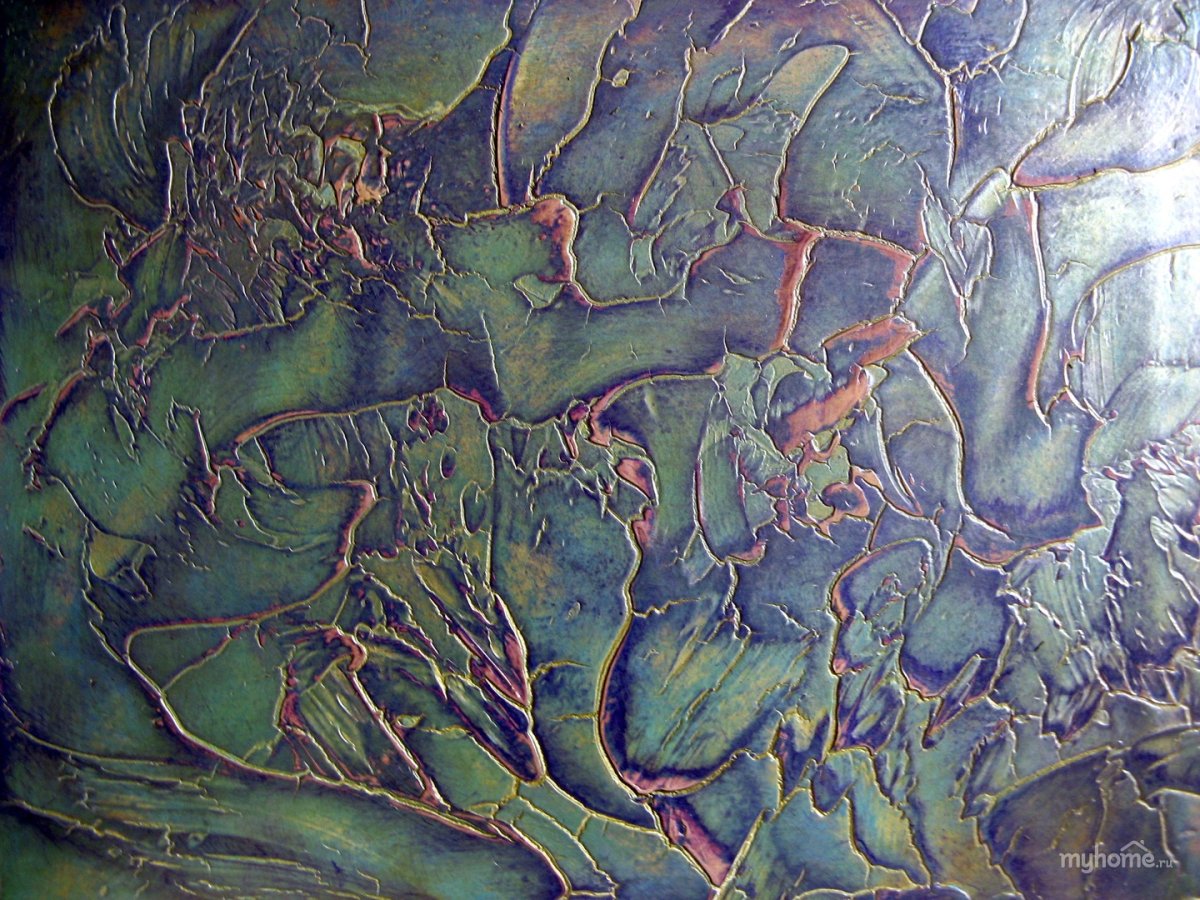 Кракелюр на дереве