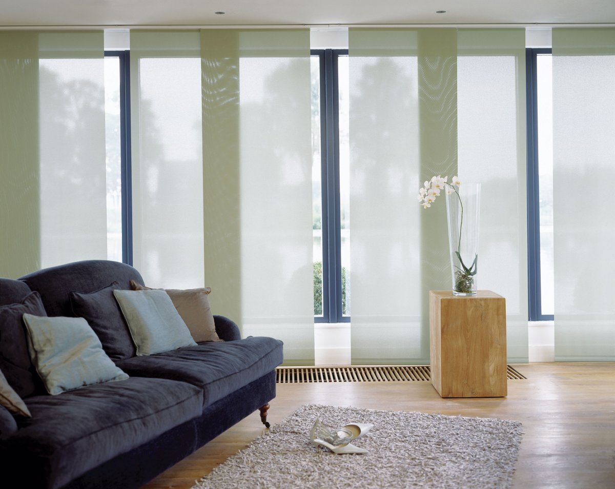 Японские шторы в интерьере детской