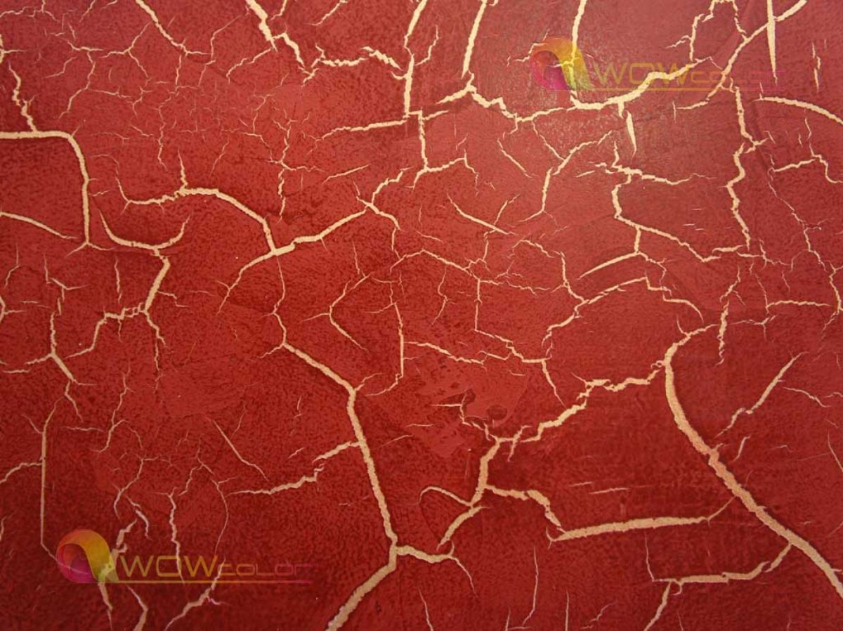 Краска для стен с эффектом трещин