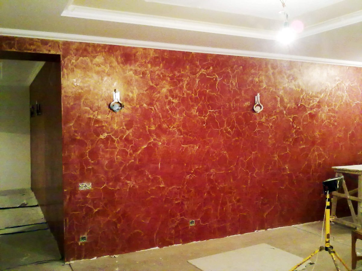 Венецианская штукатурка потресканная кракелюр