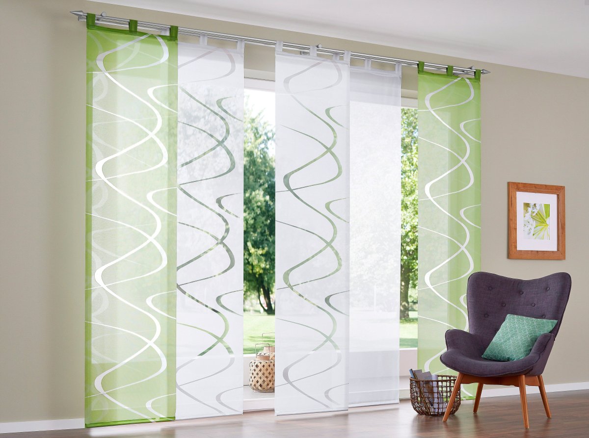 Японские панели шторы на балкон