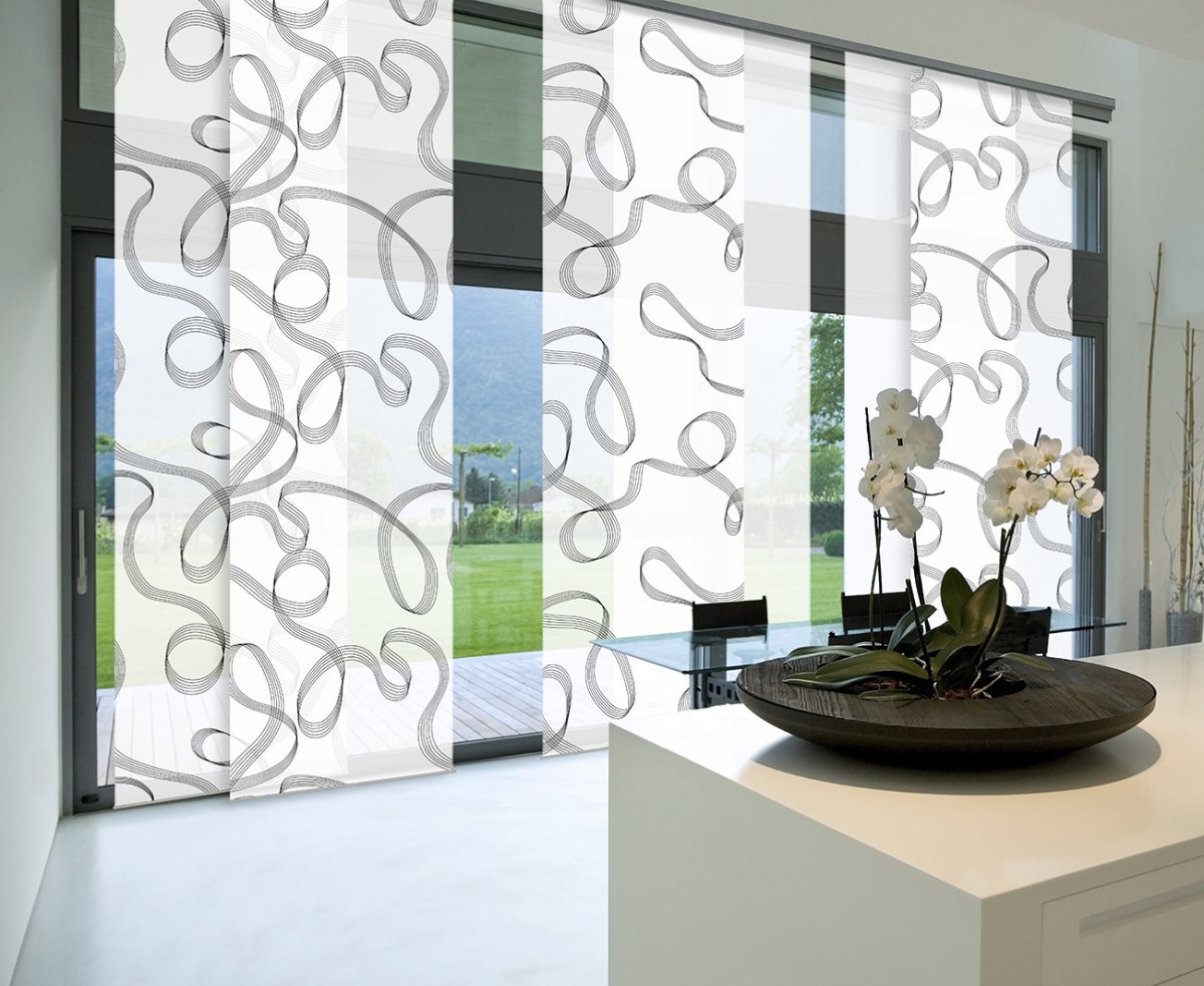 Японские шторы жалюзи вертикальные