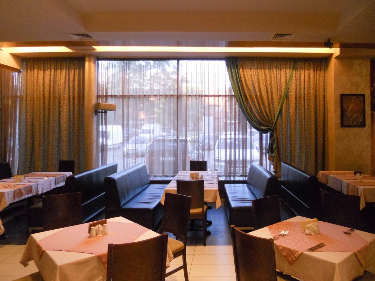 Шторы в кафе и ресторанах