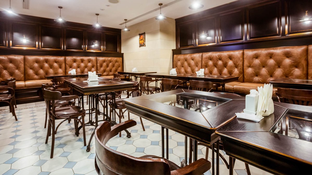 Ресторан обои