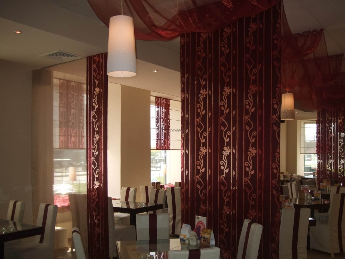 Жалюзи в кафе