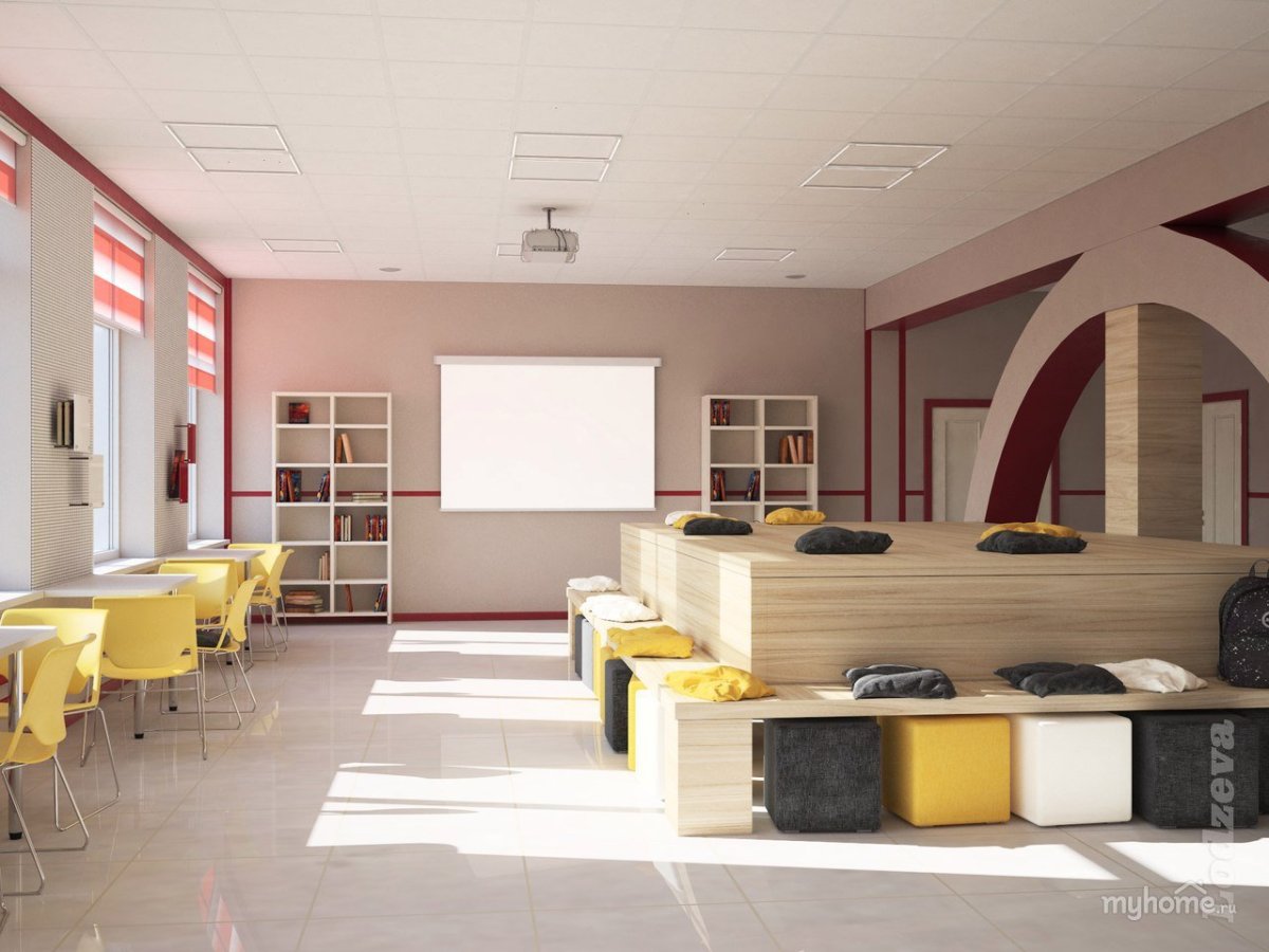 Интерьер школьного класса