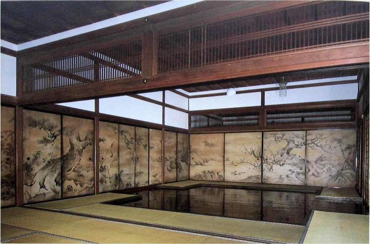 Традиционный японский интерьер эпоха самураев