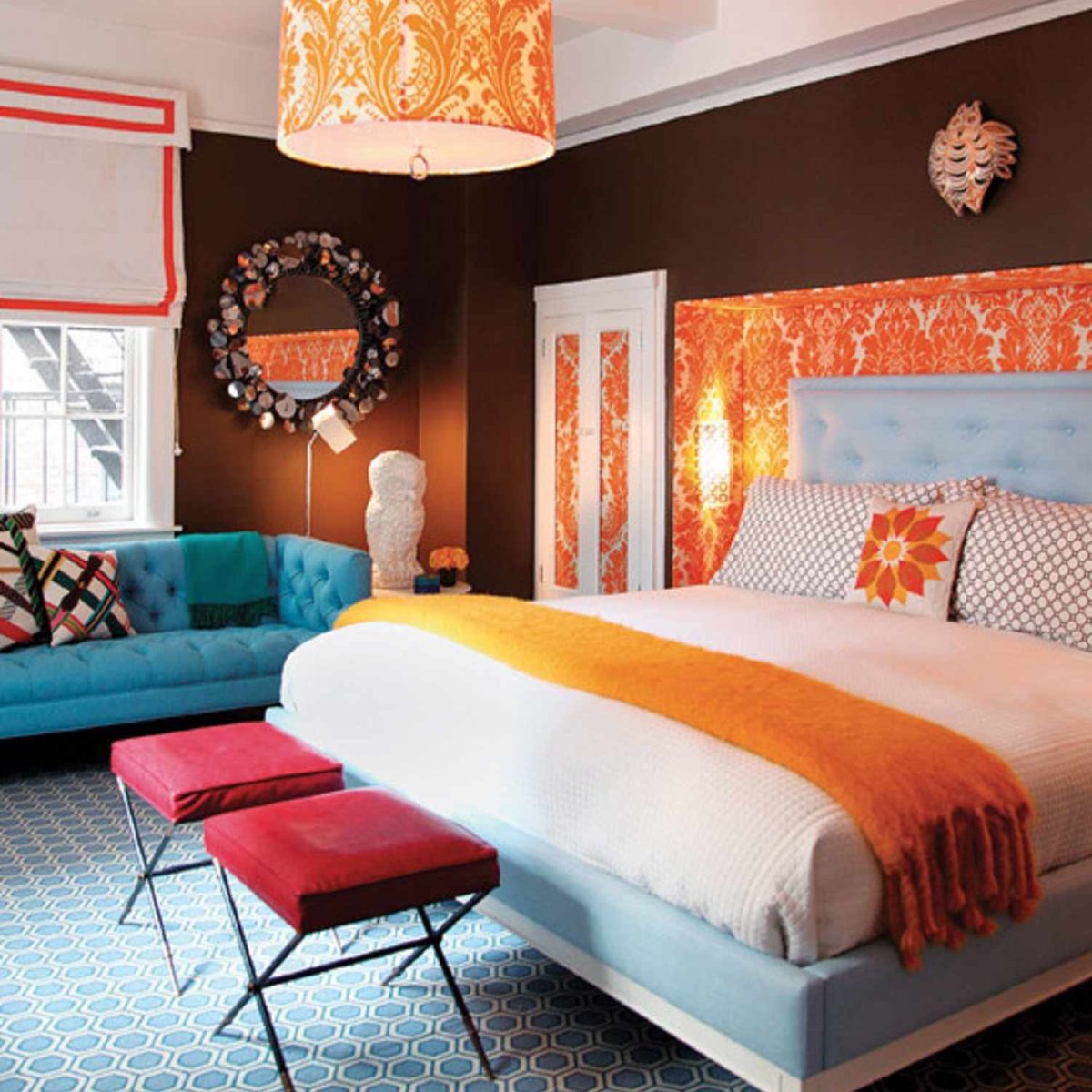 Оранжевая комната