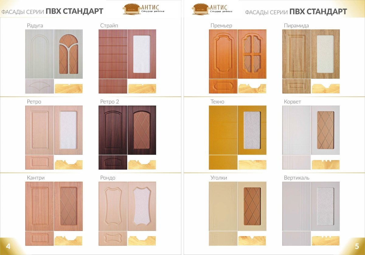 Фрезеровка фасадов МДФ Неоклассика