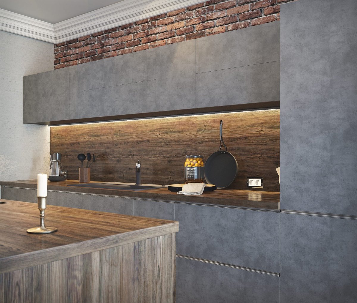 Leicht каменный шпон