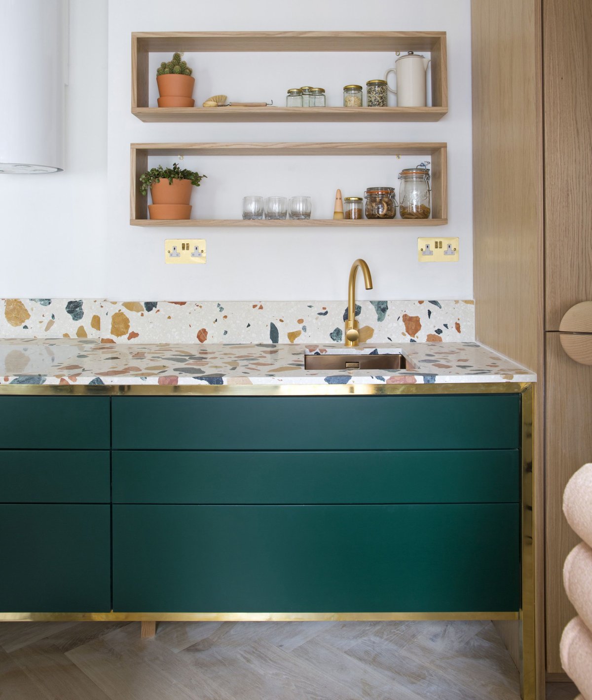 Терраццо фартук на кухню