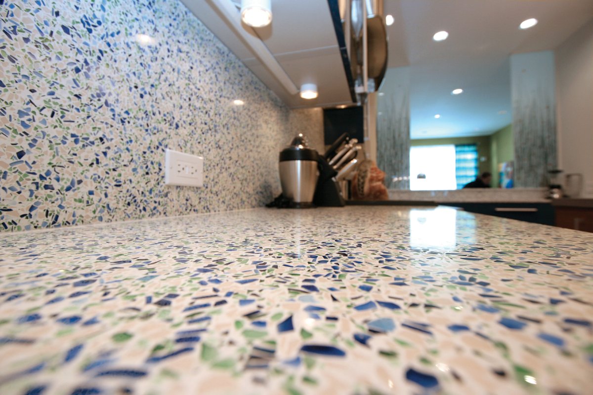 Плитка терраццо в интерьере