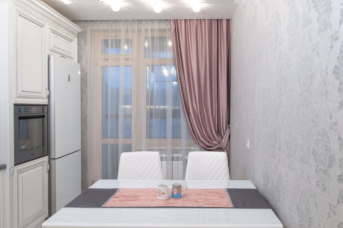 Шторы для белой кухни