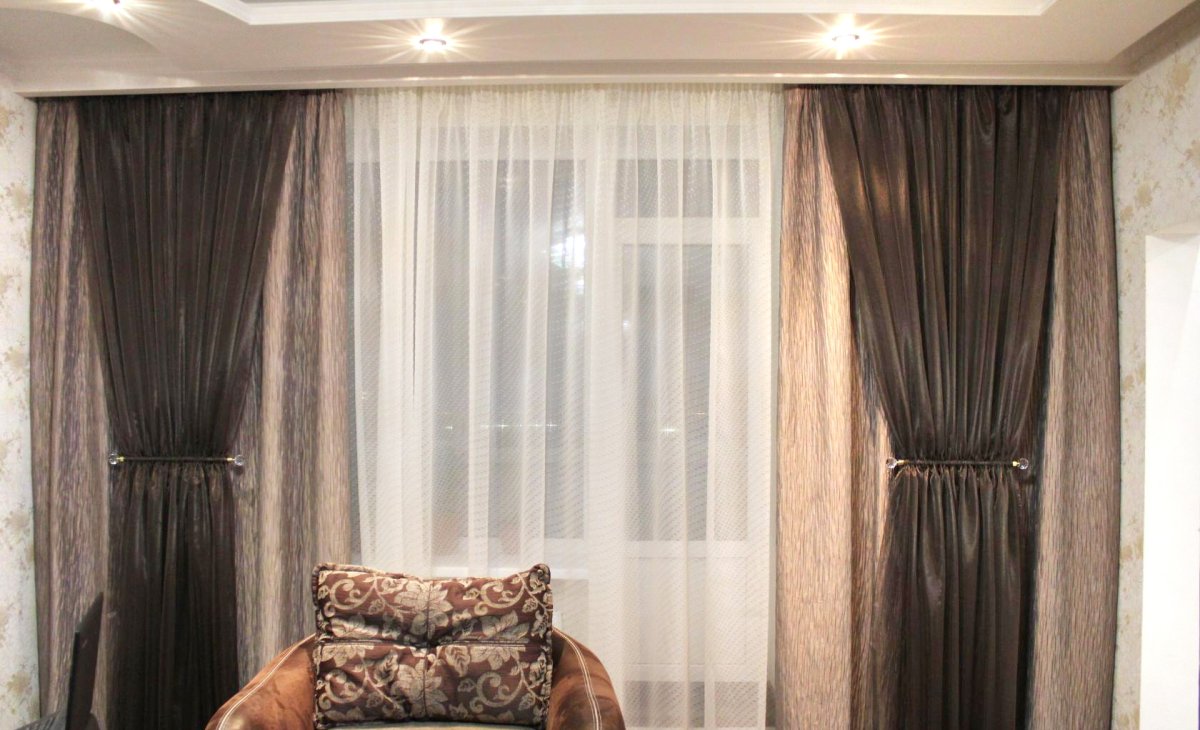 Черные шторы