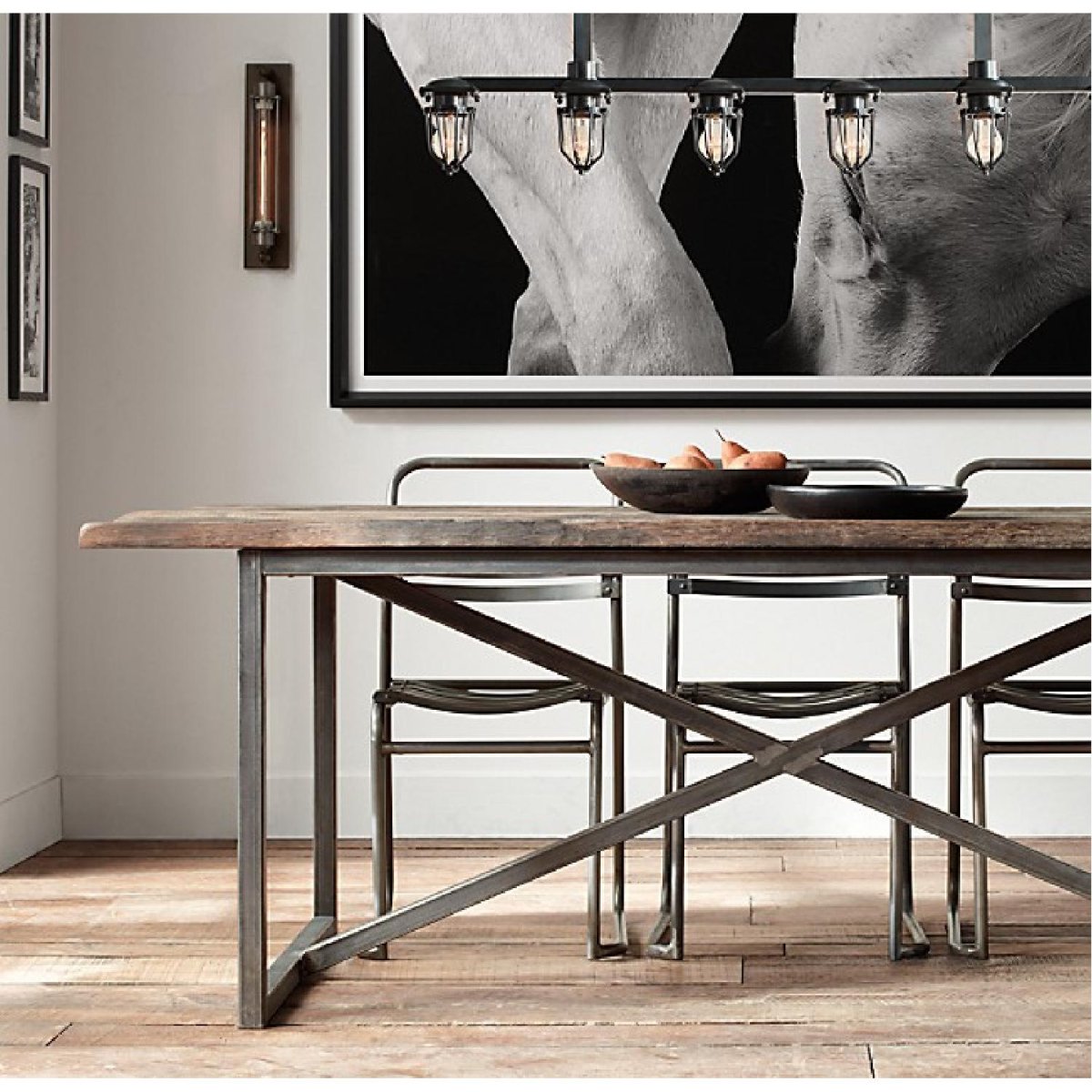 Мебель из металла в интерьере