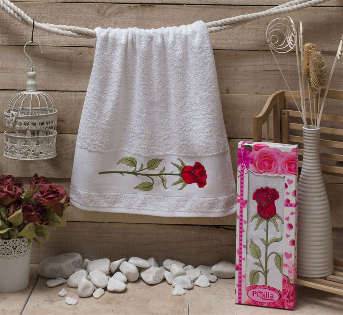 Полотенце махровое 70х140 Brielle Green 1602-20859