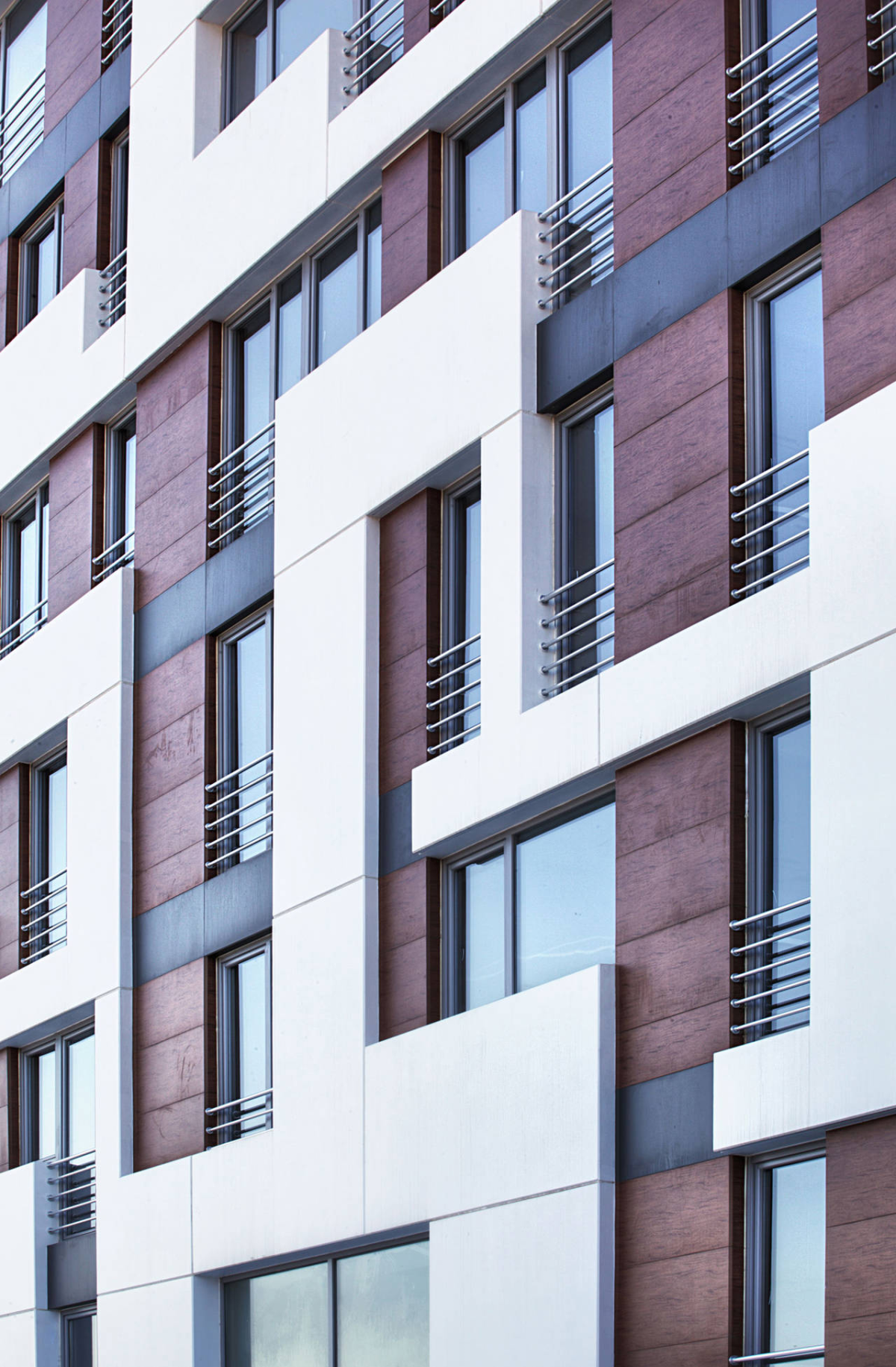 Фасады многоэтажек