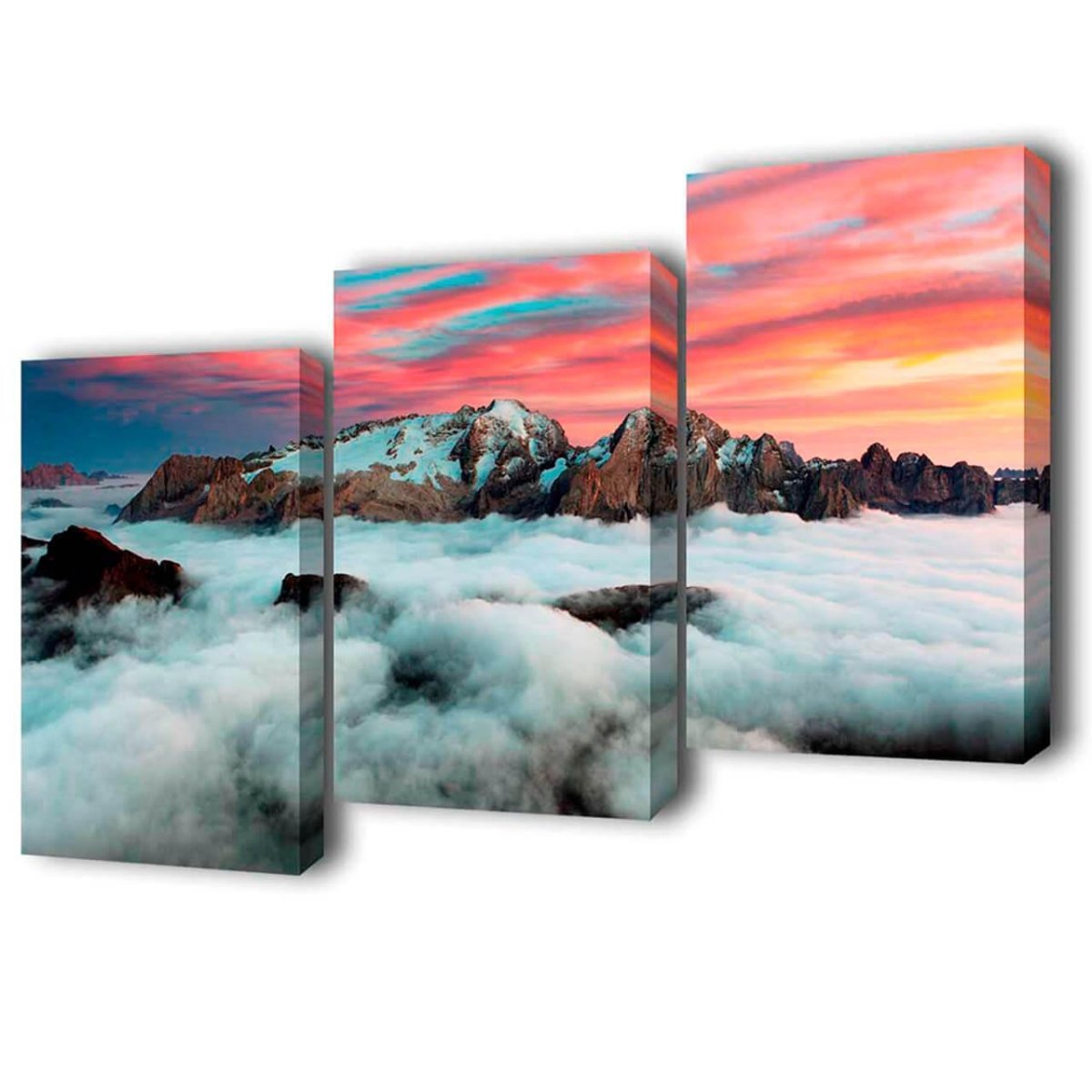 Модульная картина 2500- 800 в ванную