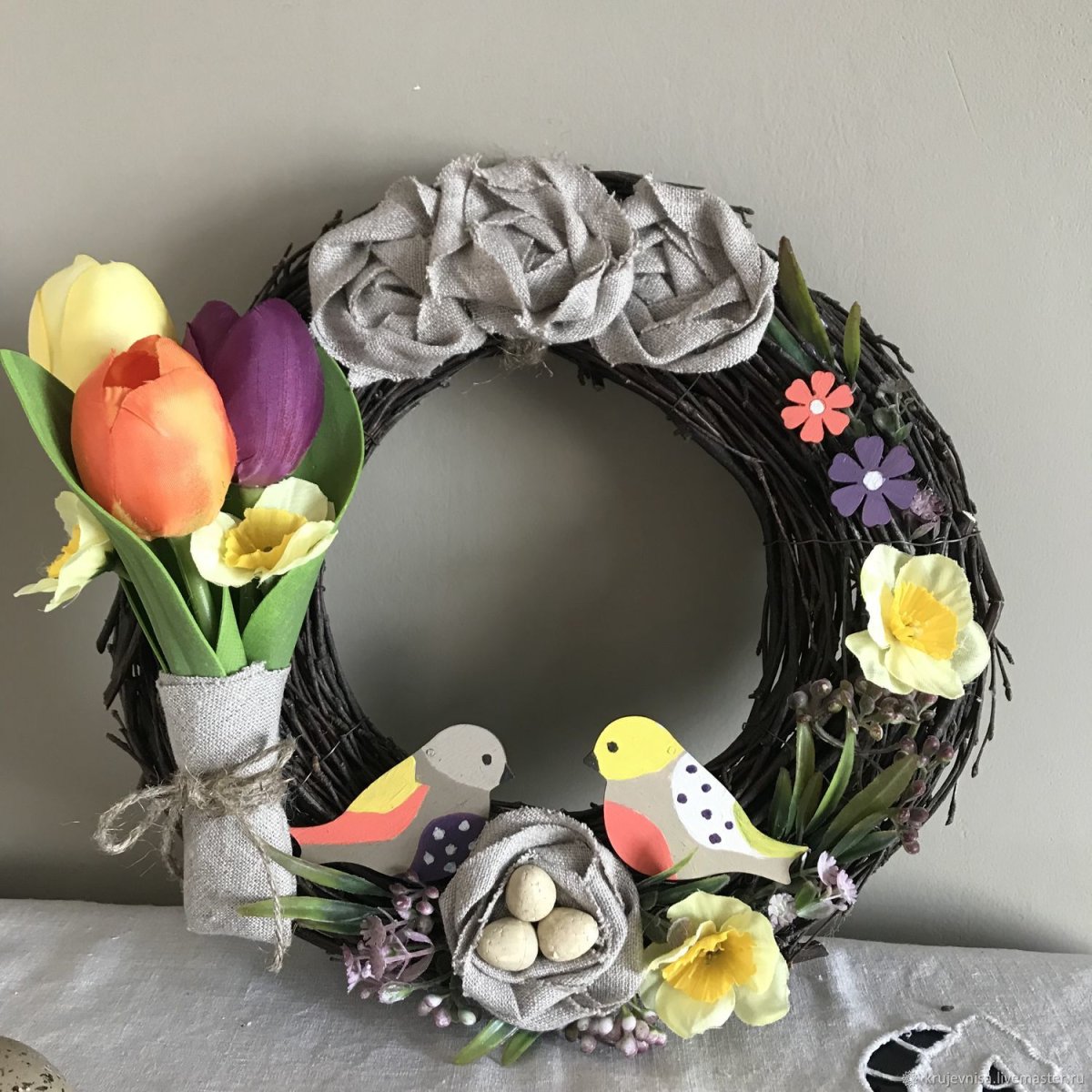 Весенний венок