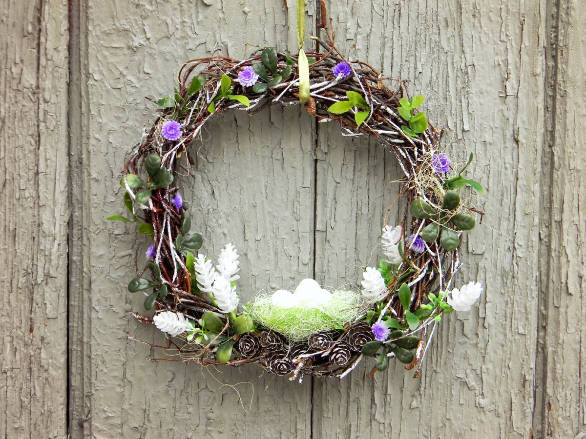 Интерьерный венок