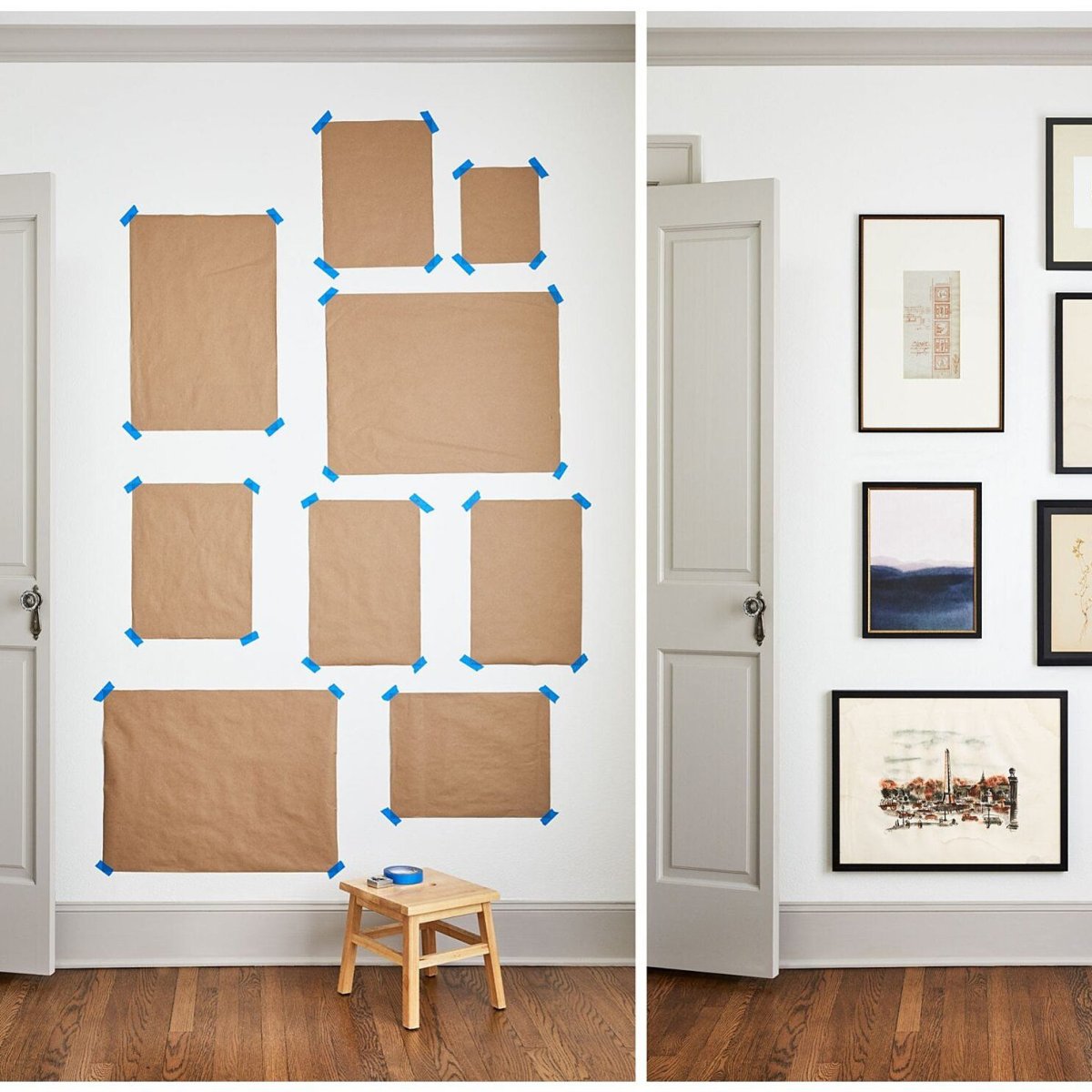 Красивое Развешивание картин