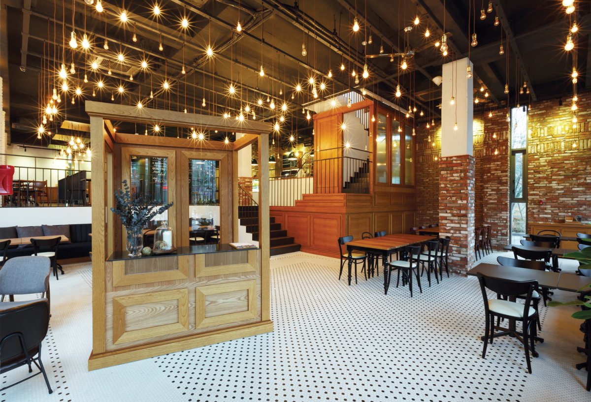 Интерьер кофейни