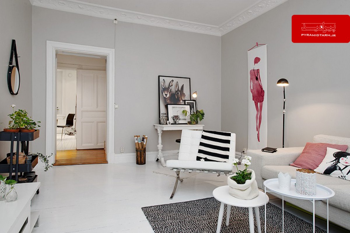 Цвет стен в скандинавском стиле