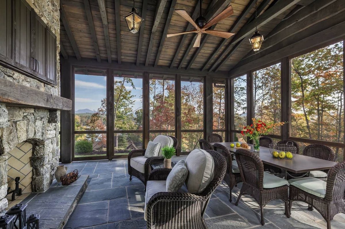 Отделка террасы