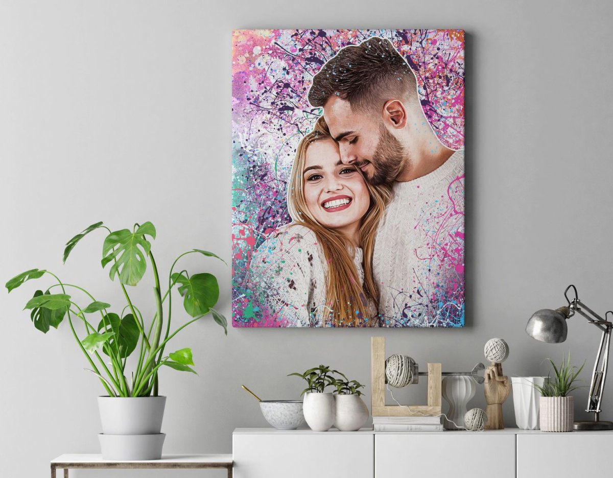 Портрет на холсте