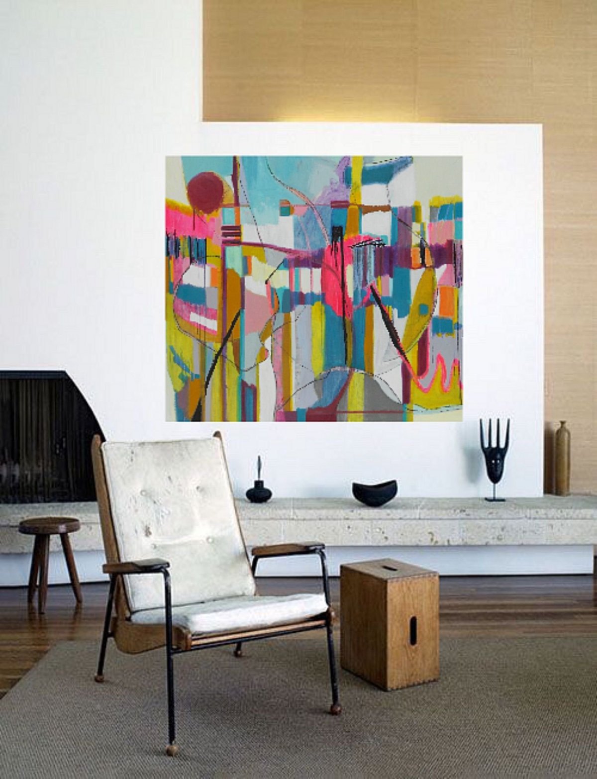 Постеры на стену в розовых тонах