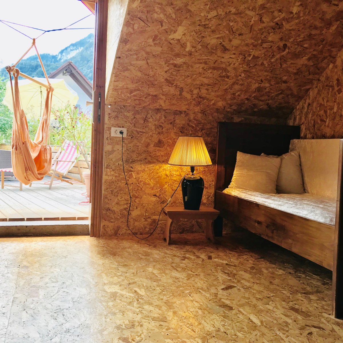 ОСП плита в интерьере