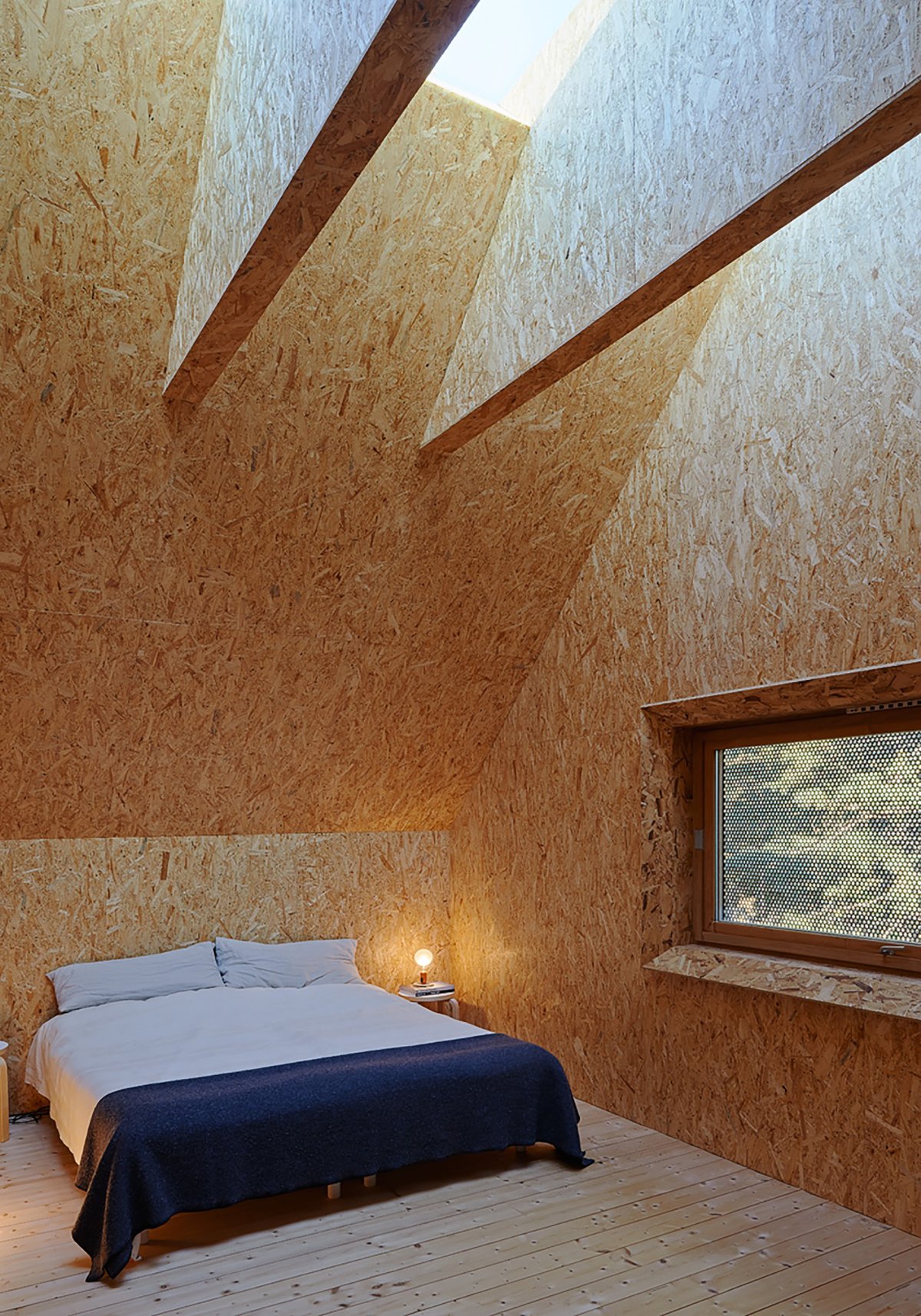 OSB стена декор