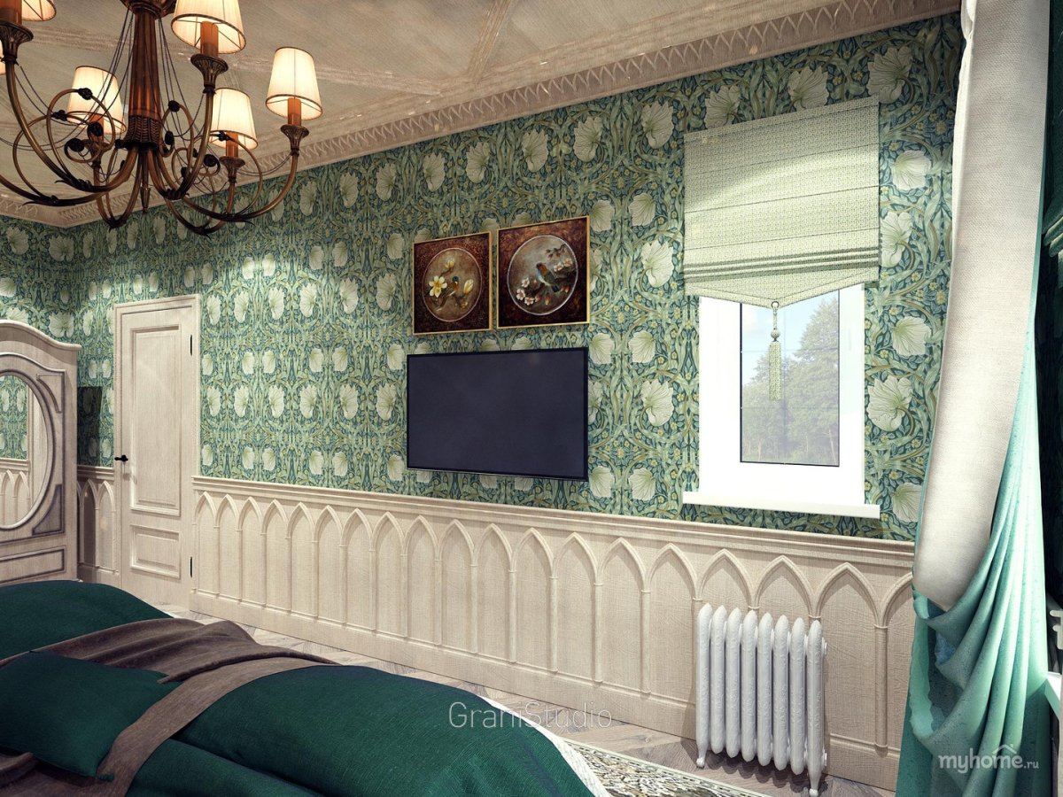 Густавианский стиль в интерьере