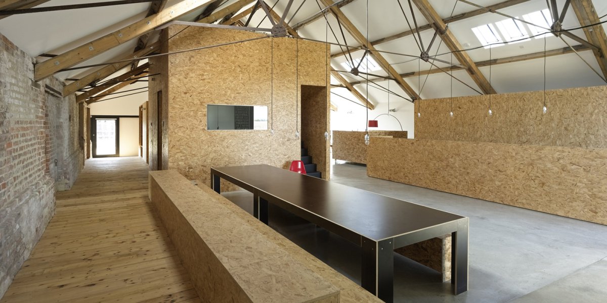 Лофт кухня студия из ОСБ