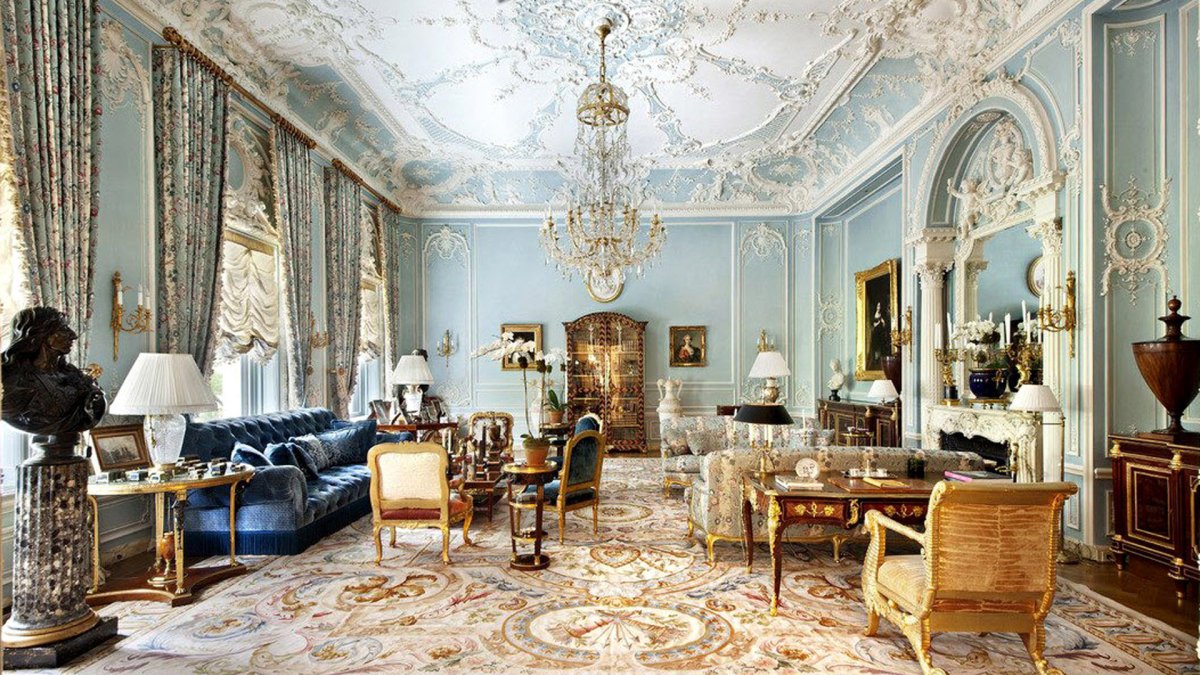 Дом Honka в стиле русской усадьбы XIX века интерьеры