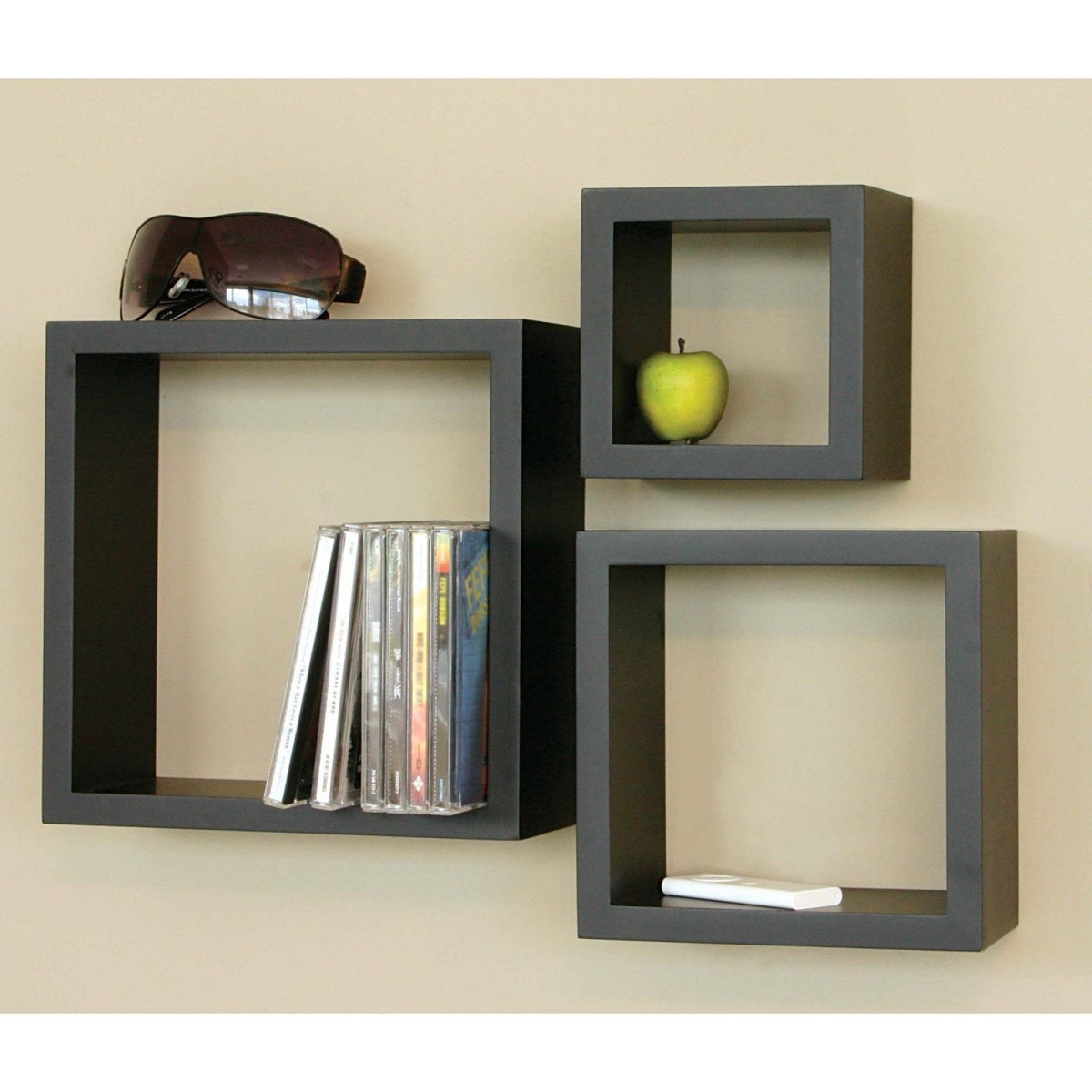 Квадратные полки на стену