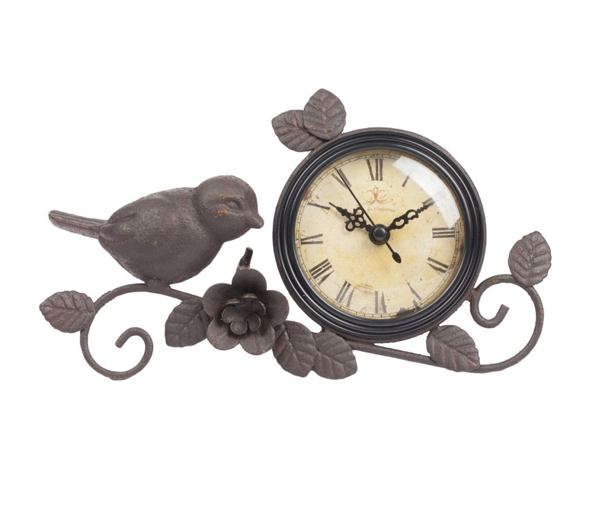 Часы декупаж