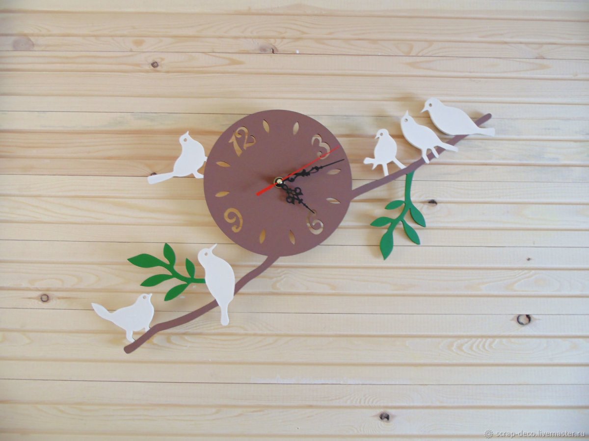 Часы с настроением из бумаги для детей