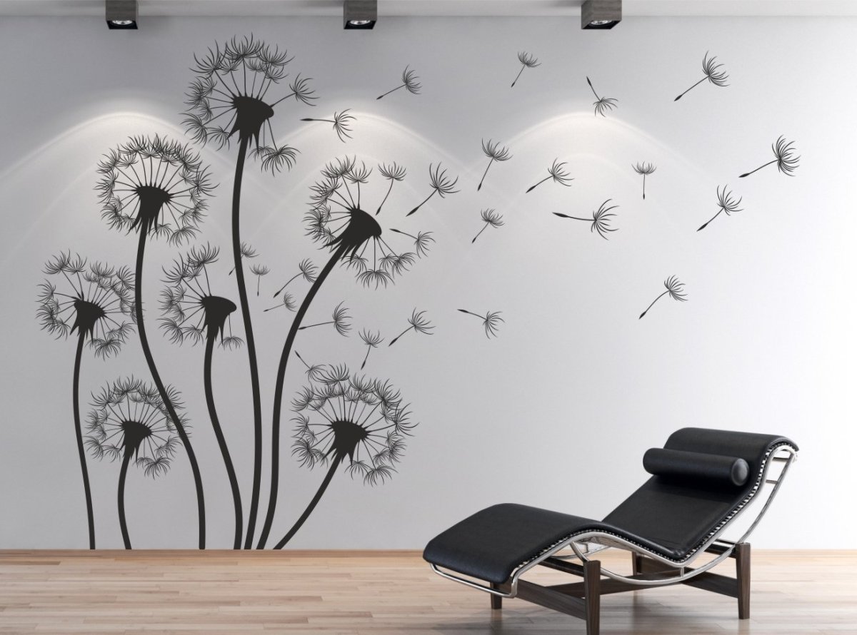 Роспись стен в спальне