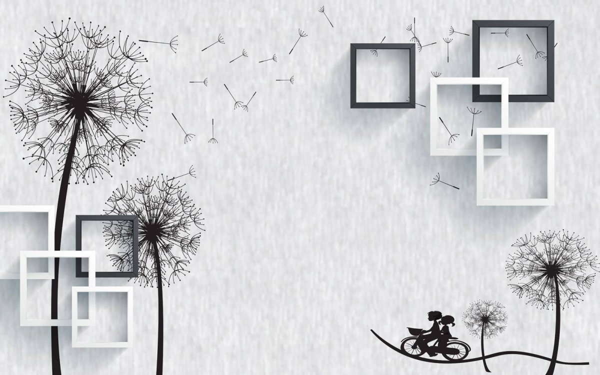 Черно белые картины