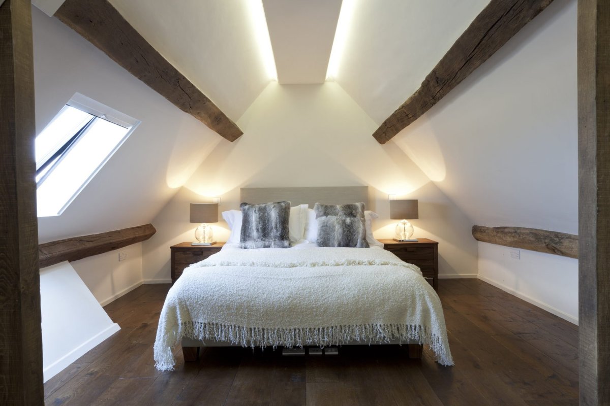 Освещение мансарды